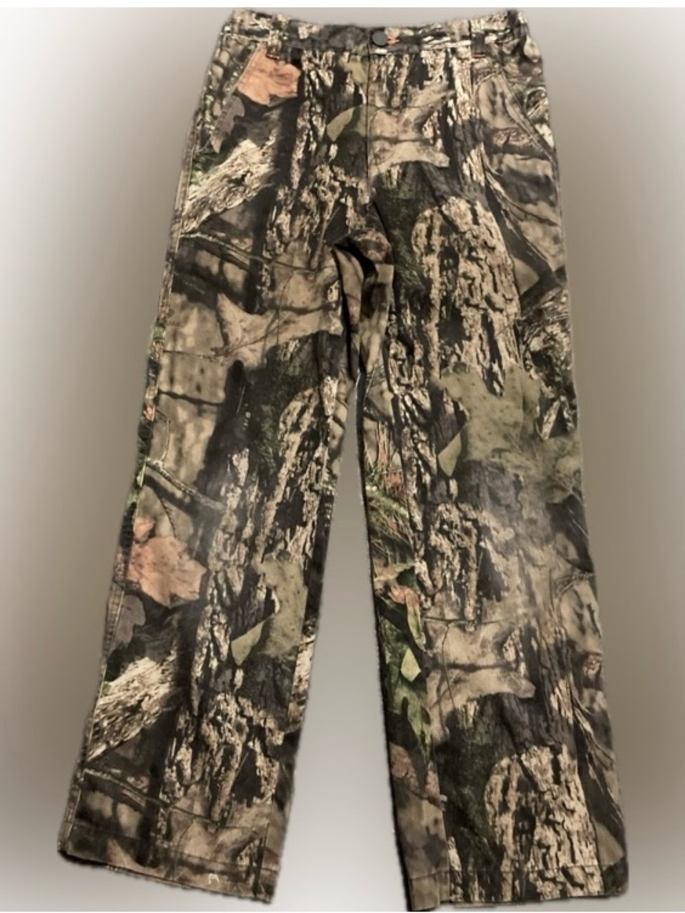 Field and Stream Mossy Oak Camouflage Pants Boys Size L